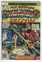 Captain America #213 The Night Flyer Bronze Age Kirby Classic VGFN