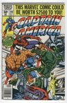 Captain America #249 Machine Smith! Byrne Art News Stand Variant VF