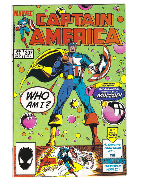 Captain America #307 First Appearance Of Madcap! FVF