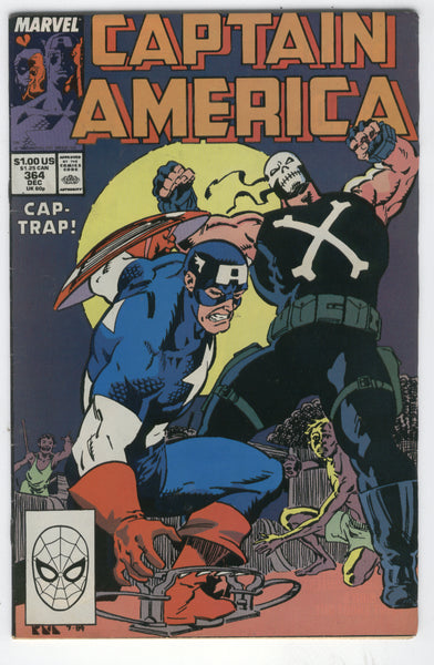 Captain America #364 Early Crossbones The Cap-Trap! FVF