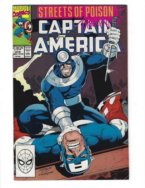 Captain America #374 Bullseye! VF