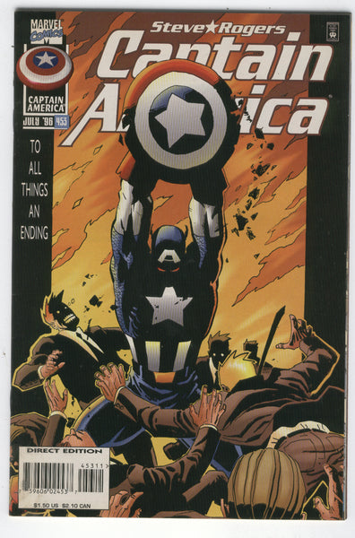Captain America #453 To All Things... An End VF-