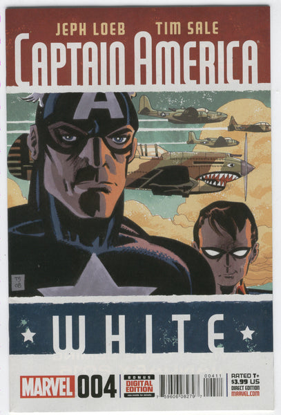 Captain America: White #4 Tim Sale Art VFNM