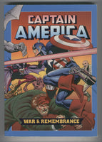 Captain America War&Rememberance Trade Paperback Burn Art Frist Print VF