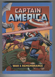 Captain America War&Rememberance Trade Paperback Burn Art Frist Print VF