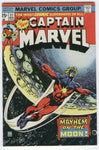 Captain Marvel #37 Mayhem On the Moon  Bronze Age FVF