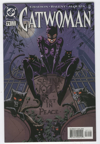 Catwoman #71 Rest In Peace Balent Art VF