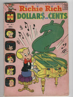 Richie Rich Dollars And Cents #7 Square Bound Silvere Age Classic VG