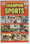 Champion Sports #1 1973 VGFN