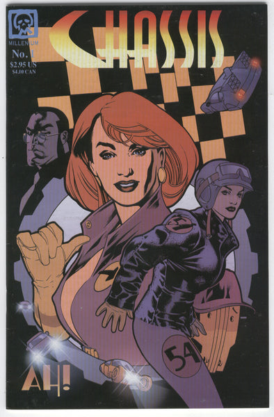 Chassis #1 Millenium Comics HTF Adam Hughes Cover FN – East Bay Comics