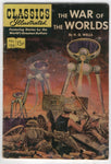 Classics Illustrated #124 The War Of The Worlds! H.G. Wells HRN 148 GD