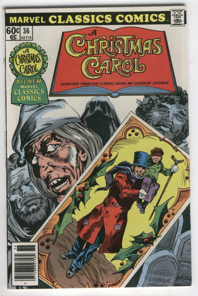 Marvel Classic Comics #36 A Christmas Carol FN