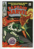 Captain Marvel #2 The Super Skrull Silver Age Key VG