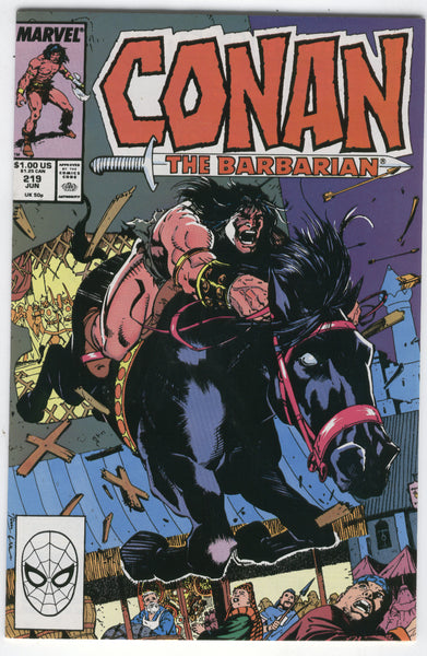 Conan The Barbarian #219 VF