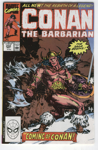 Conan The Barbarian #232 Origin Retold VF