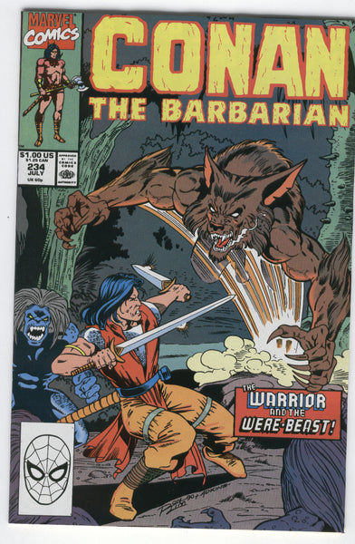 Conan The Barbarian #234 The Were-Beast VF