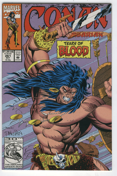 Conan The Barbarian #261 Tears Of Blood! HTF Later Issue VF
