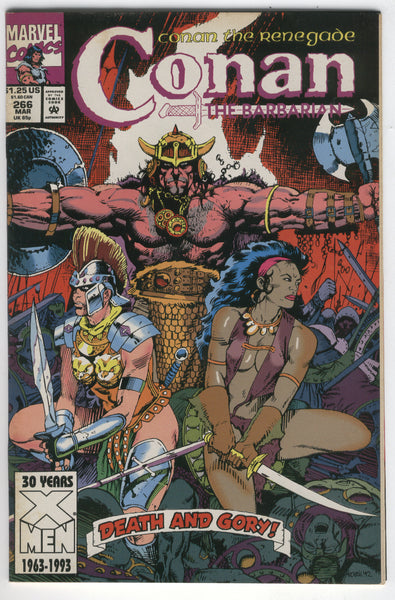 Conan The Barbarian #266 Death And Gory! HTF Later Issue FN