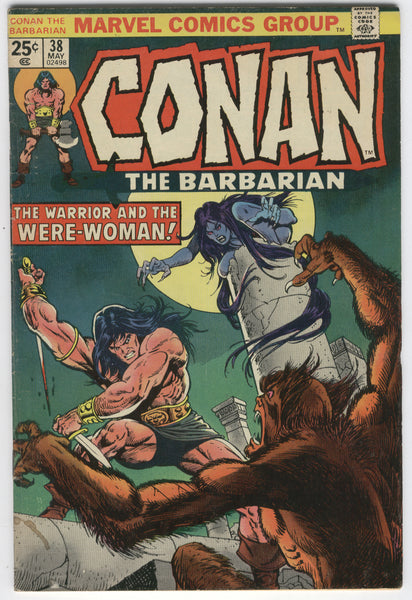 Conan The Barbarian #38 The Were-Woman Bronze Age VGFN