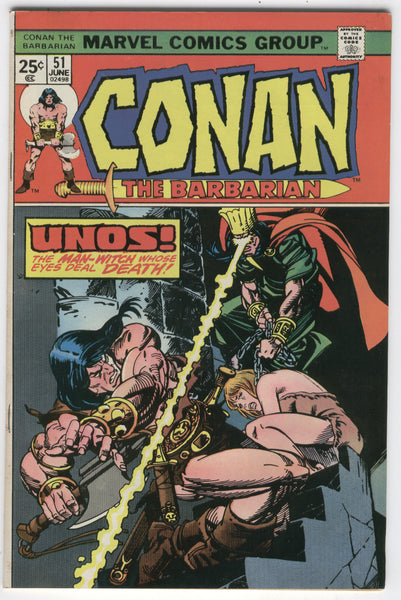 Conan The Barbarian #51 Unos The Man-Witch! Bronze Age FN