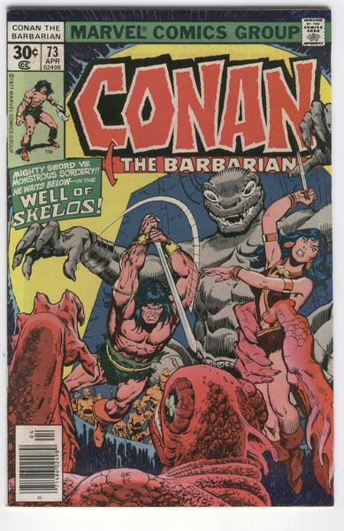 Conan The Barbarian #73 The Well Of Skelos Bronze Age VG
