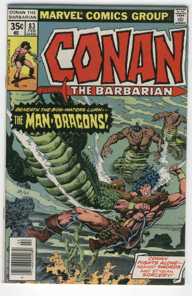Conan The Barbarian #83 The Man-Dragons Bronze Age FVF