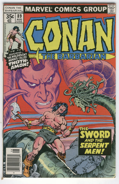 Conan The Barbarian #89 Thoth-Amon! Bronze Age FVF