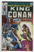 King Conan #1 FVF Fastasy-Filled First Issue Buscema Art News Stand Variant