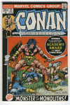 Conan The Barbarian #21 The Monster Of The Monoliths Barry Smith Bronze Age Classic FN