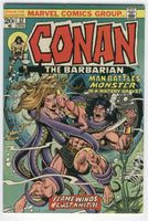 Conan the Barbarian #32 Man Battles Monster FNVF