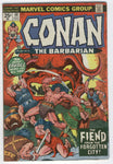 Conan The Barbarian #40 The Fiend From The Forgotten City Bronze Age Buckler Art VGFN
