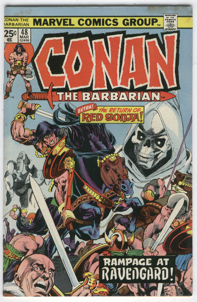 Conan The Barbarian #48 The Return Of Red Sonja Bronze Age Classic FN