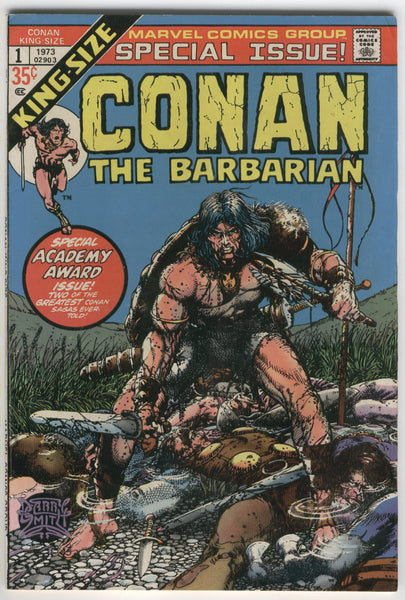 Conan The Barbarian King-Size Annual #1 Barry Smith Art Bronze Age Key FN
