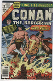 Conan The Barbarian Annual #3 King Kull App. Bronze Age Key VF-