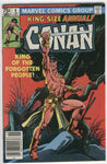 Conan The Barbarian Annual #6 King Of The Forgotten People News Stand Variant VF-