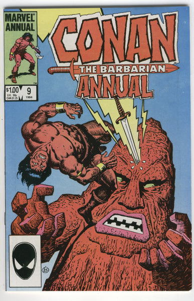 Conan The Barbarian Annual #9 The Wrath Of The Shambling God VF