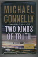 Michael Connelly Two Kinds Of Truth Hardcover w/ DJ Barnes & Noble Exclusive First Print VFNM