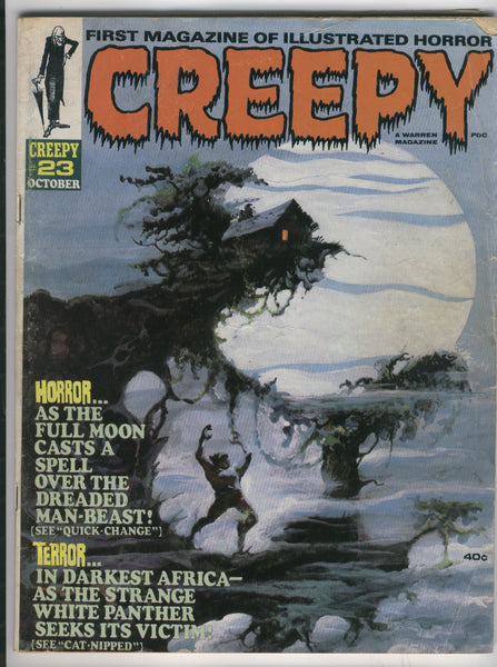 Creepy Magazine #23 Bronze Age Horror GDVG