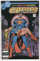 Crisis On Infinite Earths #7 Death Of Supergirl Perez Art Modern Age Key VF