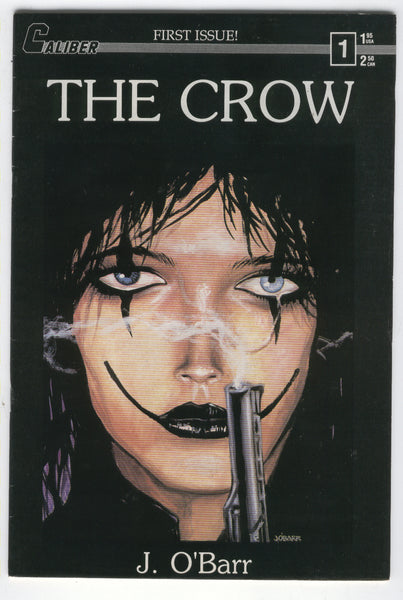 The Crow #1 Caliber Press 1989 HTF Indy First Issue 2nd Print VG