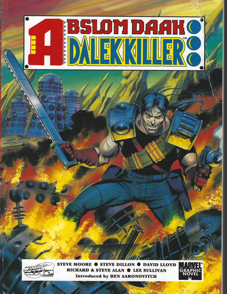 Abslom Daak: Dalek Killer Doctor Who Marvel Graphic Novel 1990 HTF VG