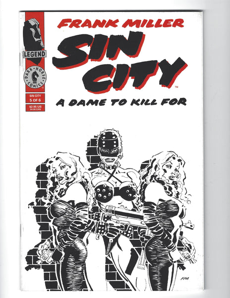 Sin City A Dame To Kill For #5 Frank Miller Mature Readers VF