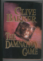 Clive Barker The Damnation Game Hardcover w/ Dustjacket First Print VG 1987