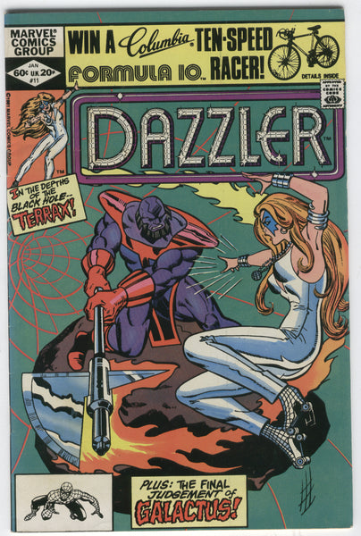 Dazzler #11 Terrax The Tamer! FVF