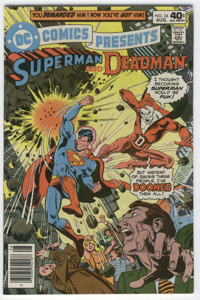 DC Comics Presents #24 Superman and Deadman VF
