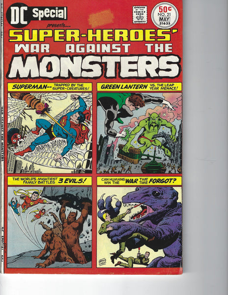 DC Special #21 War Against Monsters! Bronze Age Giant VGFN