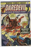 Daredevil #112 Murder Cries The Mandrill! Bronze Age Classic FN