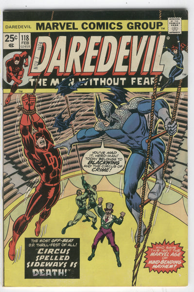 Daredevil #118 Mind-Bending Mayhem! Bronze Age Classic VGFN