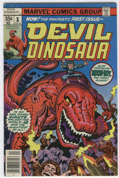Devil Dinosaur #1 He Was the Mightiest Of All Kirby Bronze Age Key First Issue VGFN