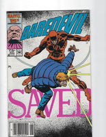 Daredevil #231 Born Again! Newsstand Variant FN